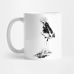 girl at the beach Mug